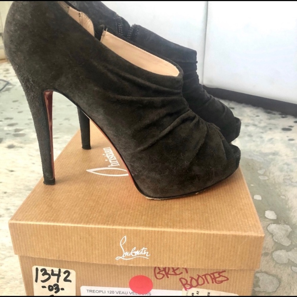 Authentic Christian Louboutin Booties. EU 36